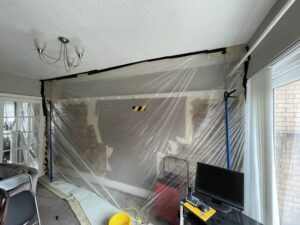 Roof and wall damage repair